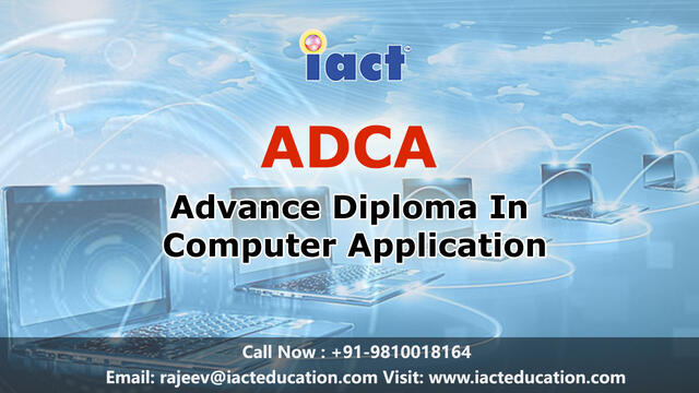 DIPLOMA COMPUTER APPLICATION (DCA)